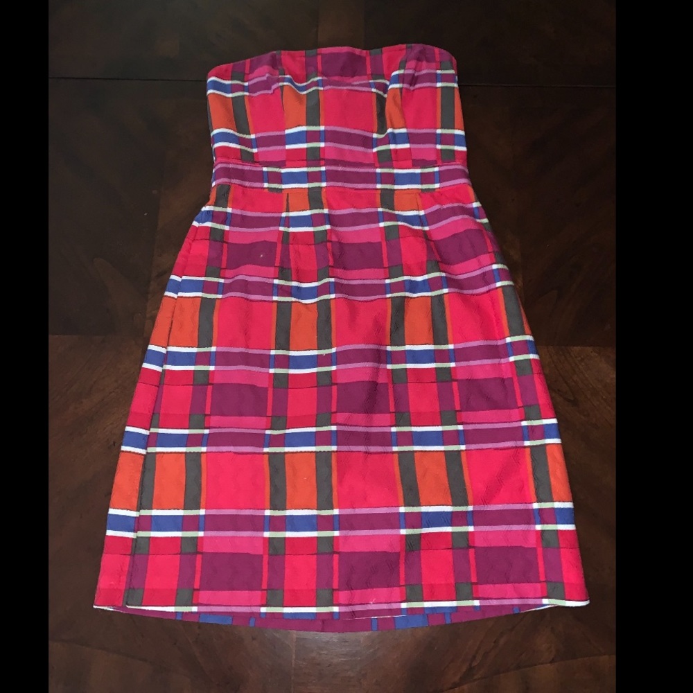 Banana republic strapless dress